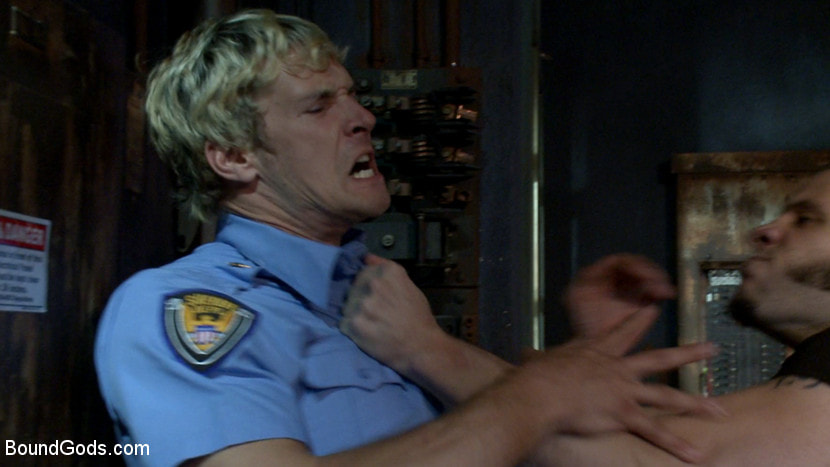 Fugitive Wolf Hudson has Officer Lament in his sadistic clutches