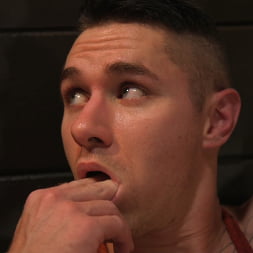 New to KinkMen, Zak Bishop Gets Sucked, Edged and Fisted Till He Blows